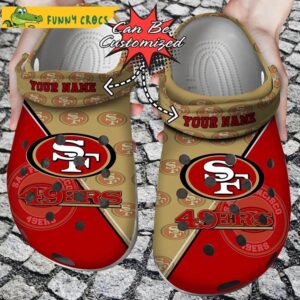 Football Personalized San Francisco 49Ers Team Pattern Crocs Clog Shoes.jpg