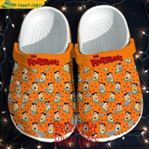 Fred Flintstone Pattern Crocs 1.jpg