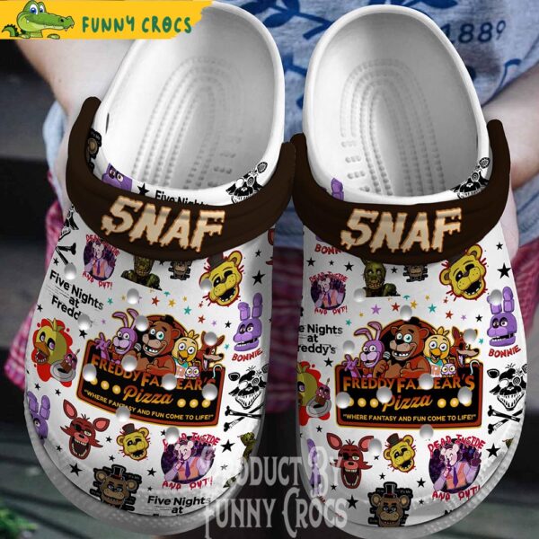 Freddy Fazbears Pizza Crocs Clogs 1.jpg