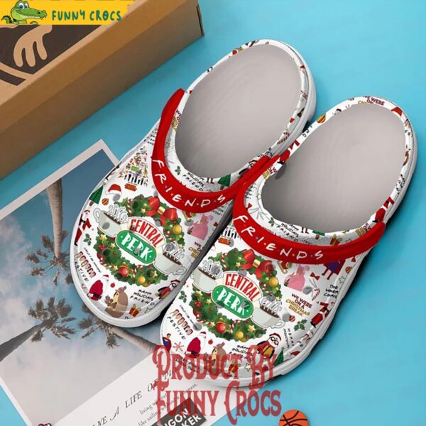 Friends Central Perk Christmas Crocs Clogs 3.jpg