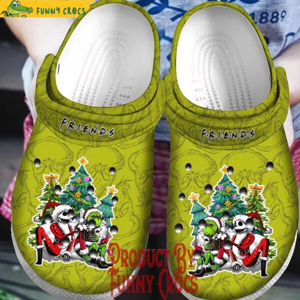 Friends Jack Skellington And Grinch Christmas Crocs Shoes 1.jpg