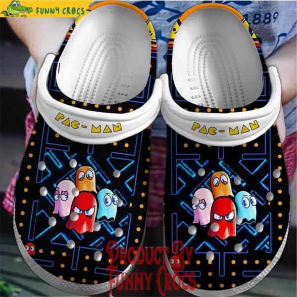 Gamer Pac Man Crocs Shoes 1.jpg