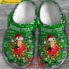 George Strait Merry Christmas Green Crocs 1.jpg