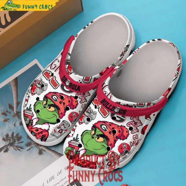 Georgia BullDogs Grinch Crocs Shoes 2.jpg