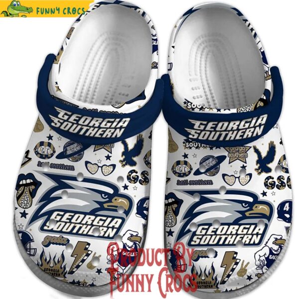 Georgia Southern Eagles Football Crocs Shoes 2.jpg