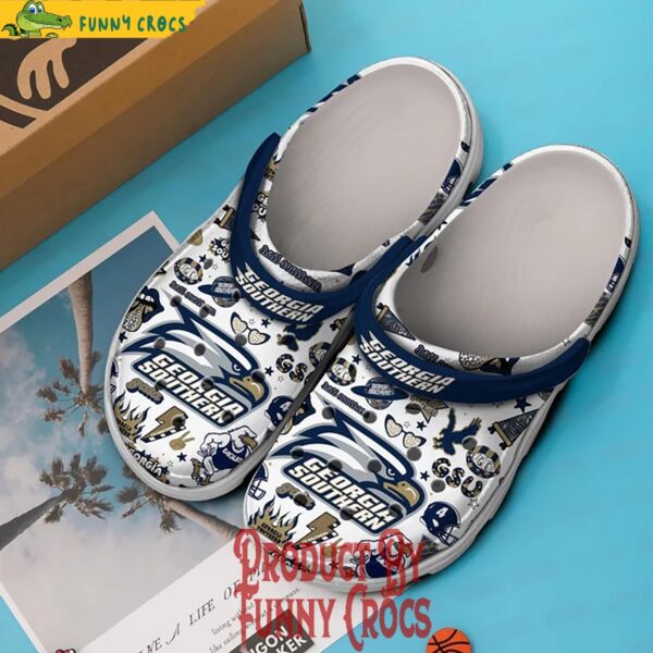 Georgia Southern Eagles Football Crocs Shoes 3.jpg