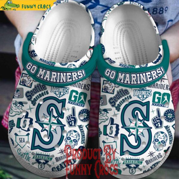 Go Mariners Seattle Mariners Crocs Slippers 1.jpg