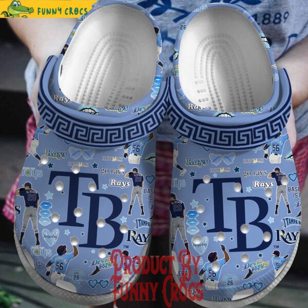 Go Rays Tampa Bay Rays Crocs Shoes 1.jpg