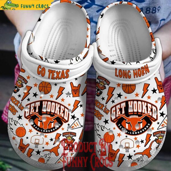 Go Texas Get Hooked NBA Crocs Clog 1.jpg