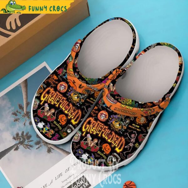 Grateful Dead Halloween Crocs Shoes 1.jpg