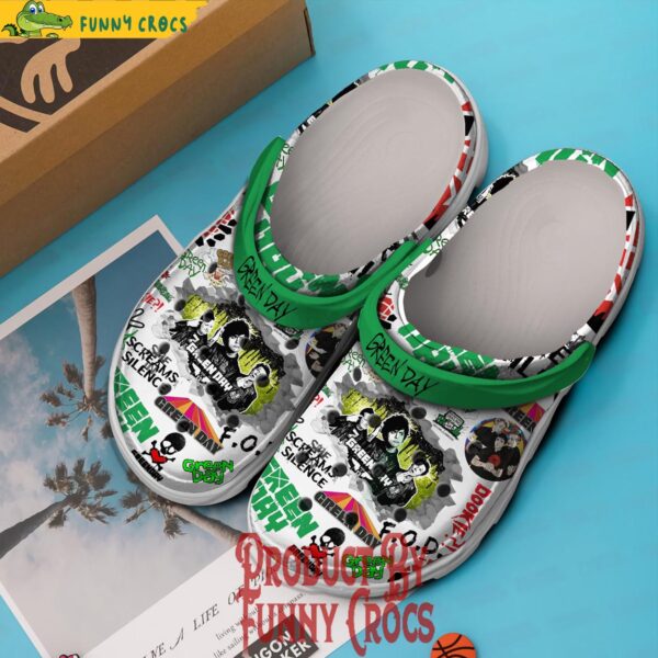 Green Day Band Crocs Shoes 3.jpg