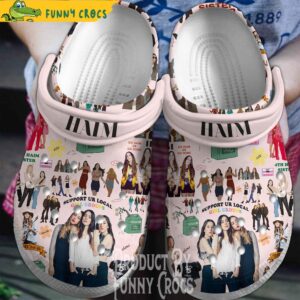 Haim Band Members Music Crocs Shoes 1.jpg