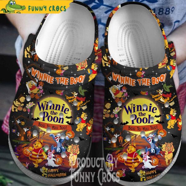 Happy Halloween Winnie The Pooh Crocs Shoes 1.jpg