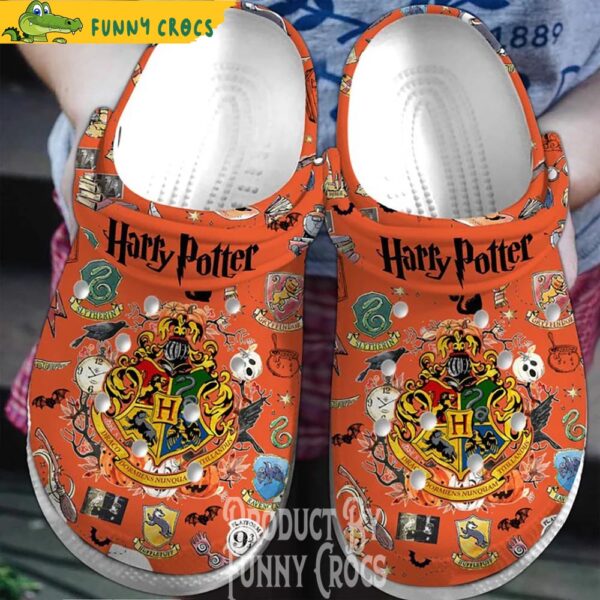 Harry Potter Halloween Pumpkin Crocs Shoes 1.jpg