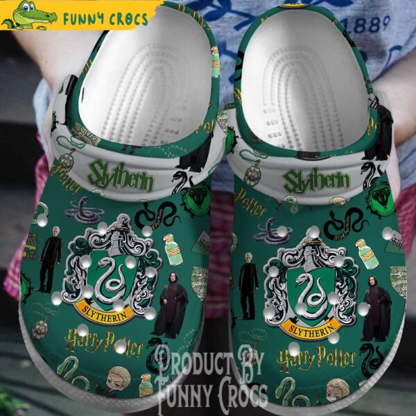 Harry Potter Slytherin Crocs Slippers 1.jpg