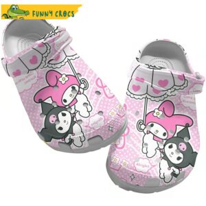 Hello Kitty Birthday Friends Bat Queen Crocs Clog Shoes.jpg