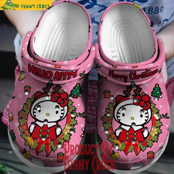 Hello Kitty Christmas Crocs Shoes 2.jpg