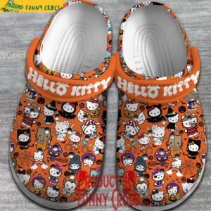 Hello Kitty Halloween Pattern Crocs Shoes 1.jpg