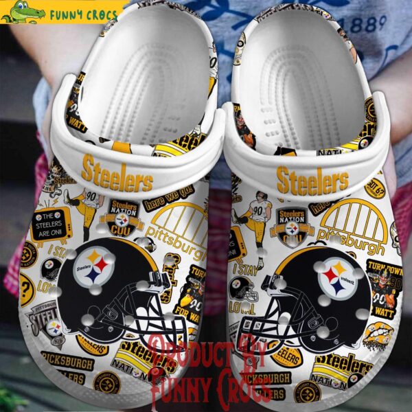 Helmet Pittsburgh Steelers Crocs Shoes 1.jpg