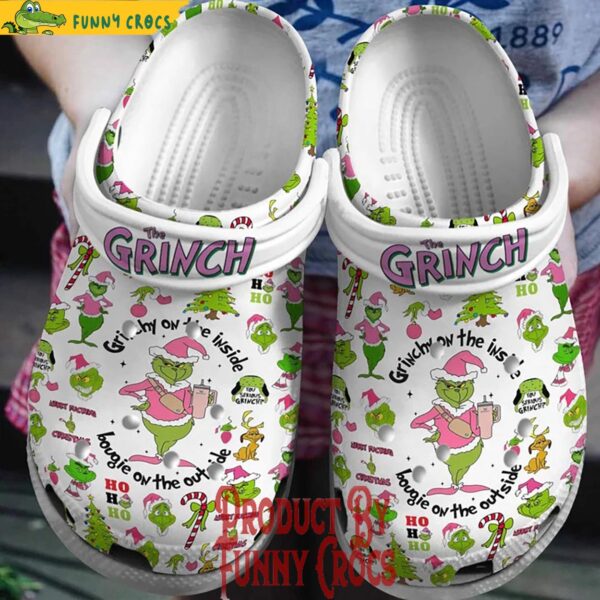 Ho Ho Ho Grinch For Christmas Crocs Shoes 1.jpg