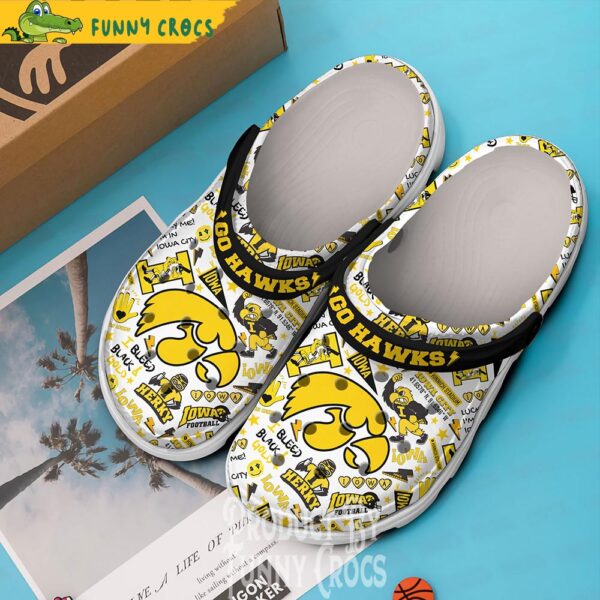 I Bleed Black And Gold Iowa Hawkeyes Crocs Clogs 2.jpg