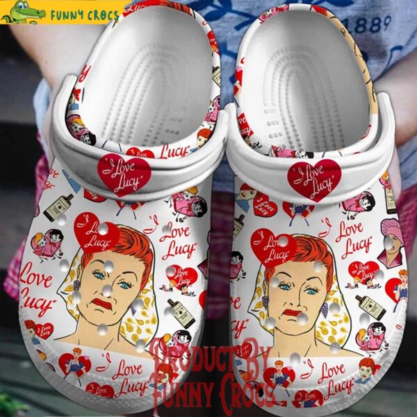 I Love Lucy Crocs Shoes 1.jpg