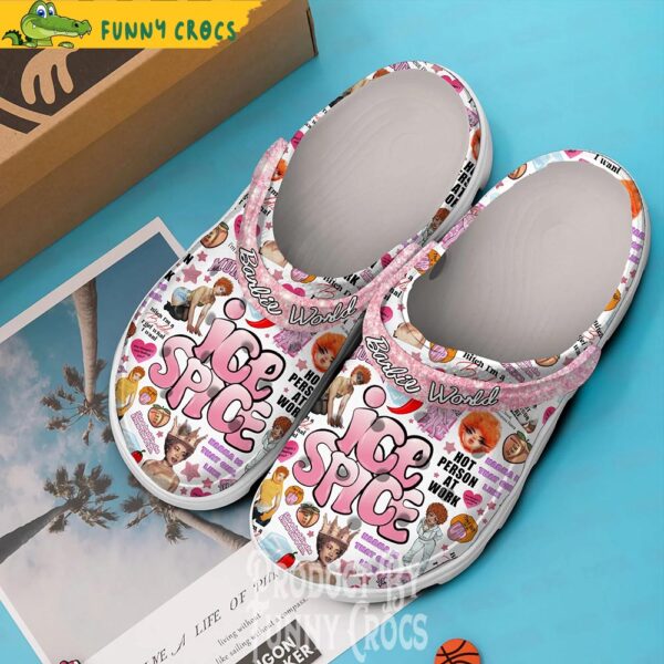 Ice Spice Barbie World Crocs Clogs 2.jpg