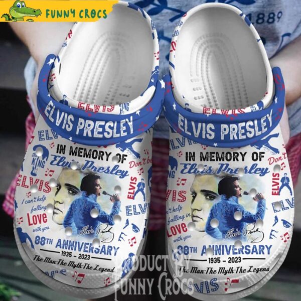 In Memory Of Elvis Presley Crocs Clogs 1.jpg