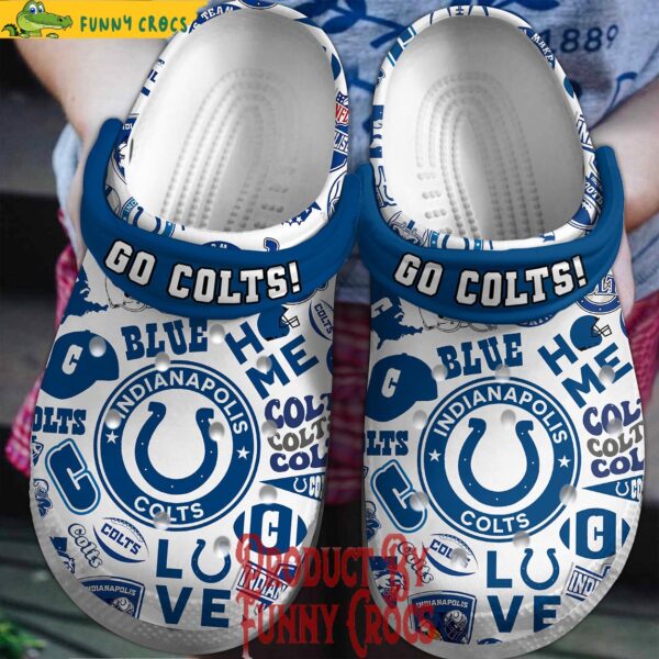 Indianapolis Colts Go Colts Crocs For Adults 1.jpg