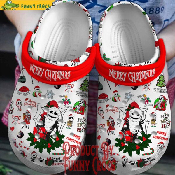 Jack Skellington Merry Christmas Crocs Shoes Clog Crocband 1.jpg