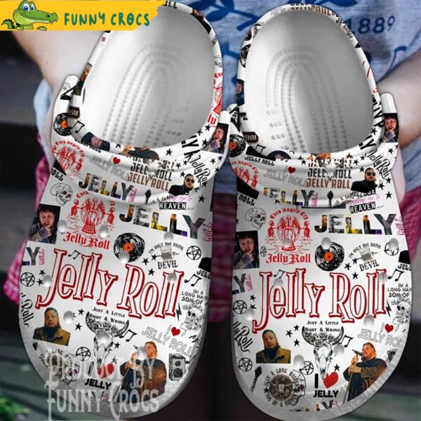 Jelly Roll Singer Crocs Crocband Shoes 1.jpg