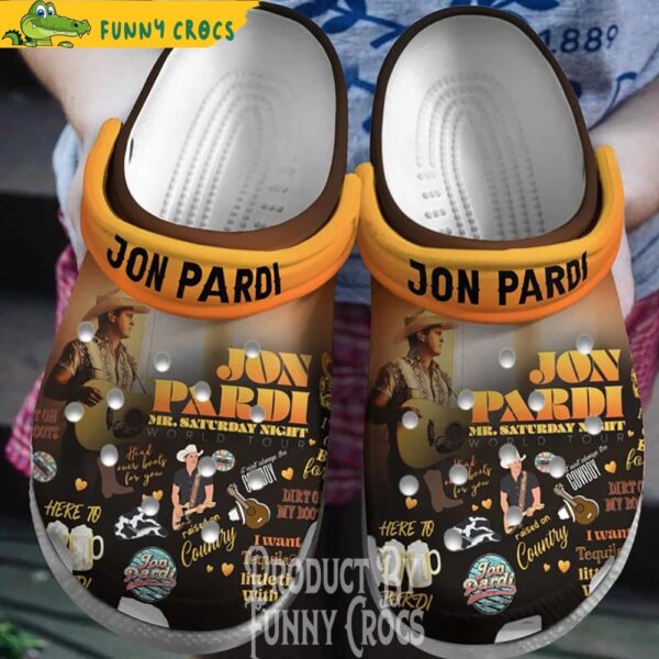 Jon Pardi Tour Music Crocs Clogs 1.jpg