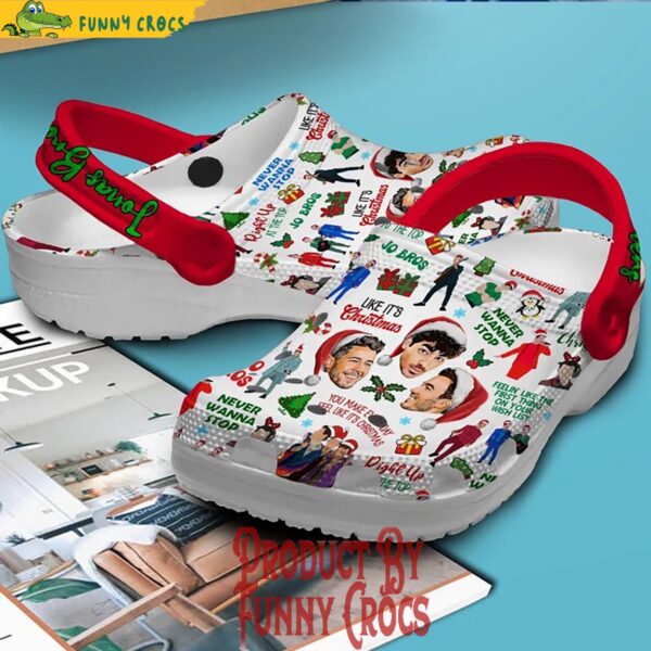 Jonas Brothers Like Its Christmas Crocs 2.jpg