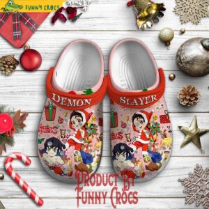 Kamado Tanjiro Santa Claus Christmas Crocs 1.jpg