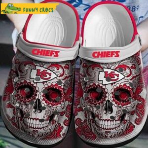 Kansas City Chiefs Sugar Skull Crocs Clog Shoes.jpg