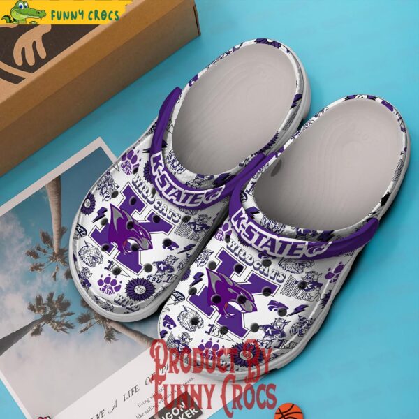 Kansas State Wildcats Football Crocs Shoes 3.jpg