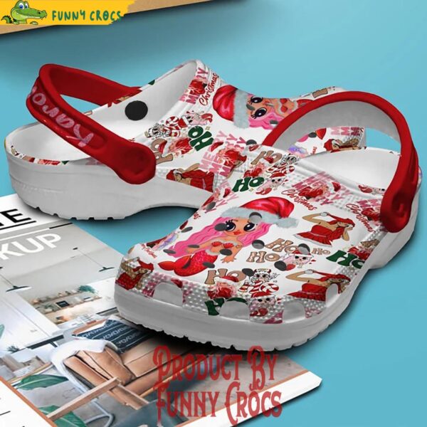 Karol G Hohoho Merry Christmas Crocs 3.jpg