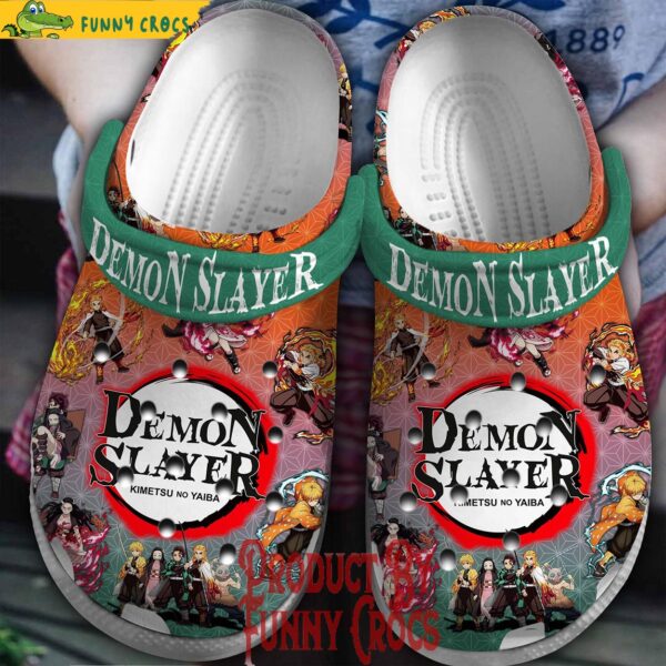 Kimetsu No Yaiba Demon Slayer Crocs Clog Shoes 1.jpg