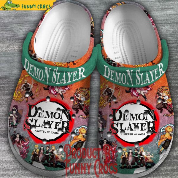 Kimetsu No Yaiba Demon Slayer Crocs Clog Shoes 2.jpg