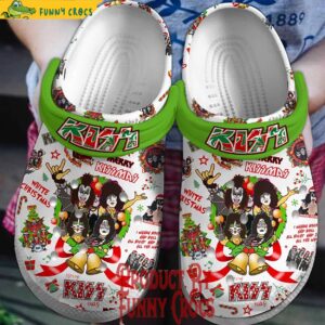 Kiss Christmas Crocs Shoes 1.jpg