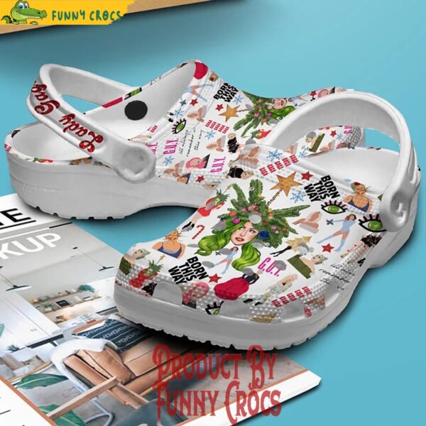 Lady Gaga Born This Way Christmas Crocs 2.jpg