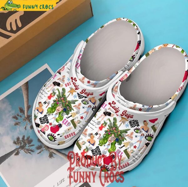 Lady Gaga Born This Way Christmas Crocs 3.jpg