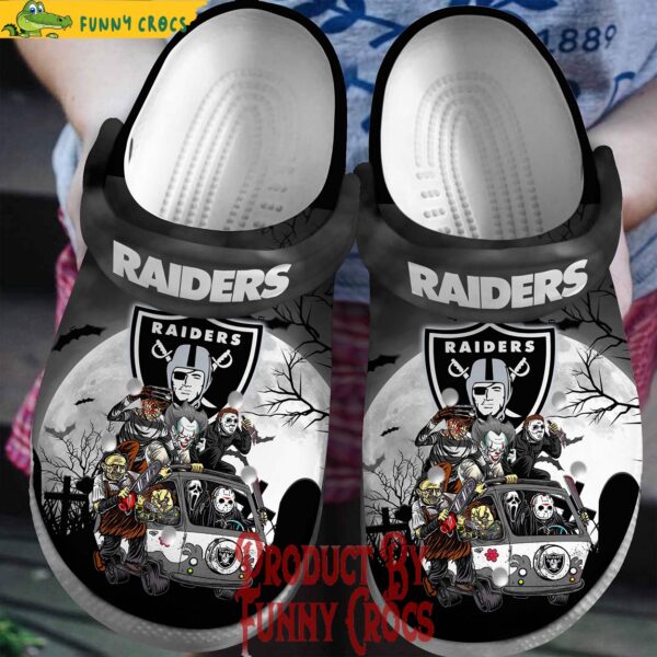 Las Vegas Raiders Halloween Crocs 2.jpg