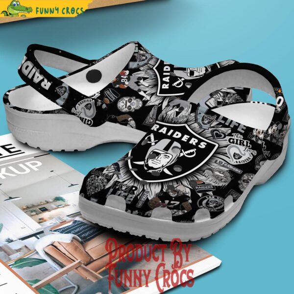 Las Vegas Raiders Logo Crocs Shoes 2.jpg