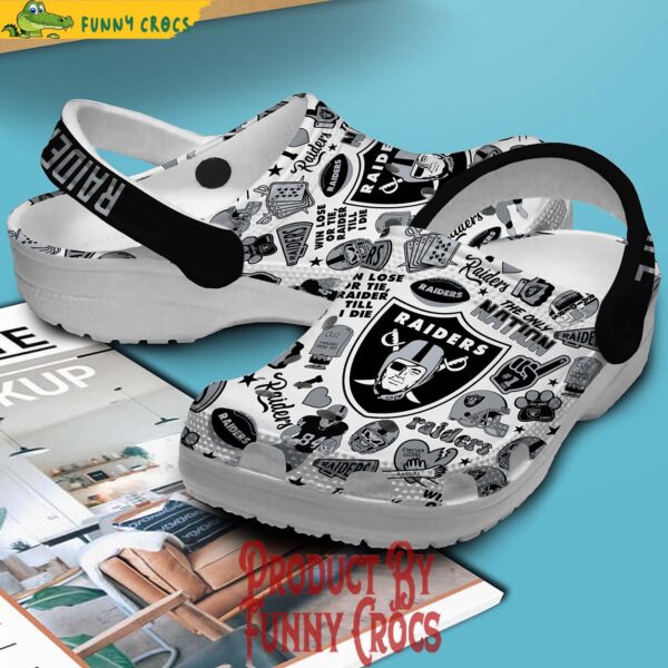 Las vegas Raiders Raid4Life Crocs For Adults 2.jpg