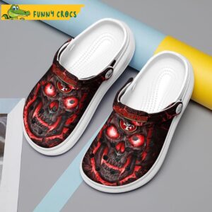 Lava Skull San Francisco 49Ers Crocs Slippers.jpg