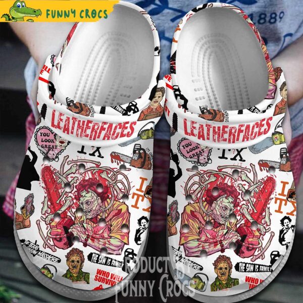 Leatherface Movie Halloween Crocs Clogs 1.jpg