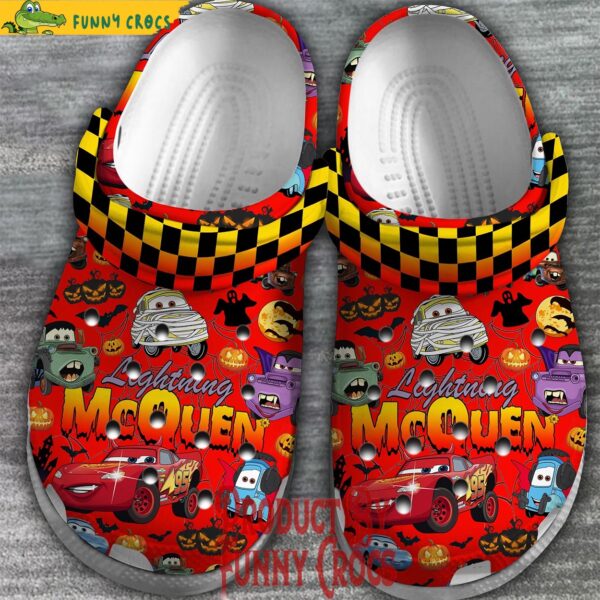 Lightning McQueen Halloween Red Crocs 2.jpg