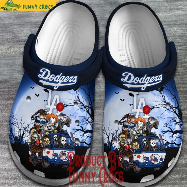 Los Angeles Dodgers Character Horror Crocs Shoes 1.jpg