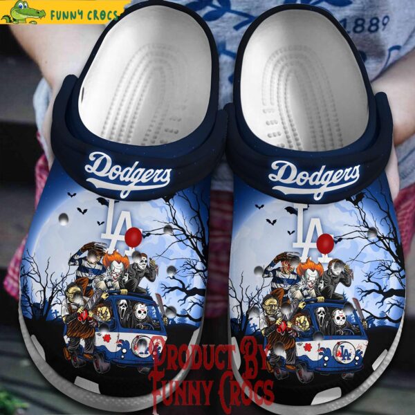 Los Angeles Dodgers Character Horror Crocs Shoes 2.jpg